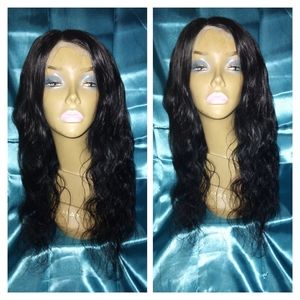 20" 100% Brazilian body wave human hair wig